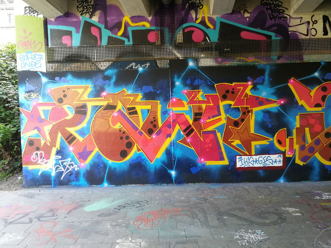 Graffiti Wall in Essen - Photo by Kico_one - Essen, NRW, Ruhrpott (2019)