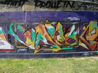 Graffiti Wall - Photo by Kico_one - Wien, Vienna, Austria