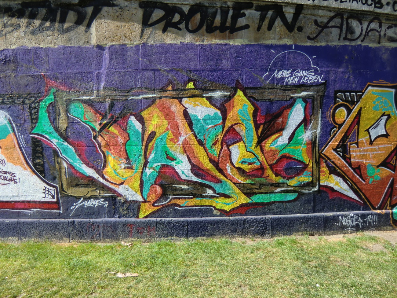 Graffiti Wall - Photo by Kico_one - Wien, Vienna, Austria