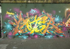 Graffiti Wall in Germany - Photo by Kico_one - Essen, Nrw, Ruhrpott (2016)