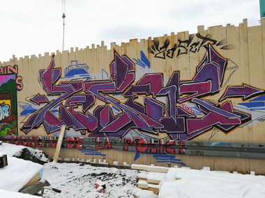 Graffiti Wall in München - Photo by Kico_one - München