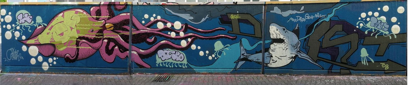 Graffiti Wall in Essen - Photo by Kico_one - Essen, NRW, Ruhrpott (2017)
