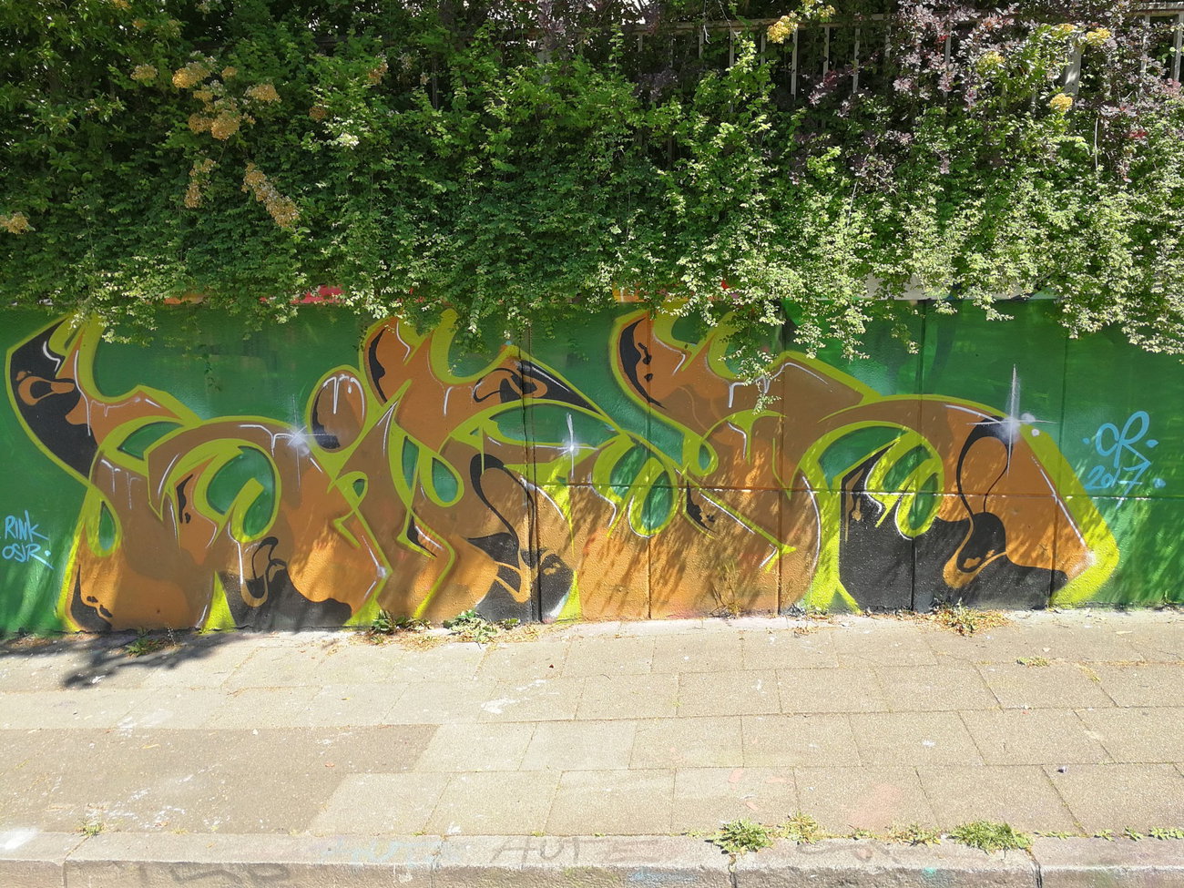 Graffiti Wall in Essen - Photo by Kico_one - Essen, NRW, Ruhrpott (2017)
