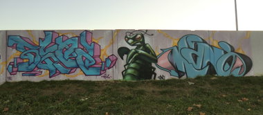 Graffiti Wall in Osijek - Photo by Kico_one - Osijek, Croatia, Hrvatska (2016)