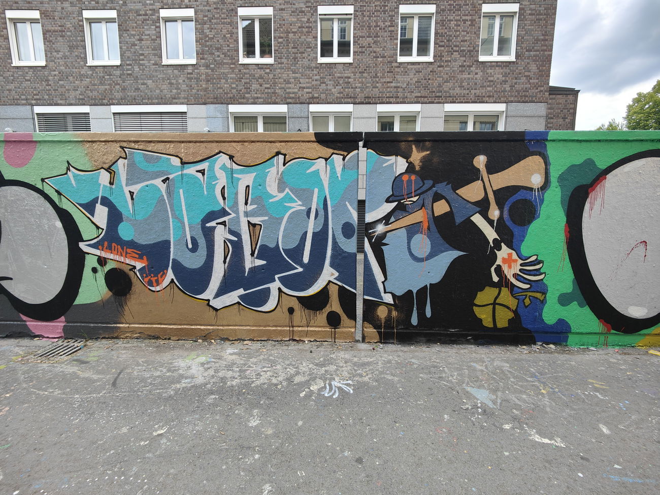 Graffiti Wall in Essen - Photo by Kico_one - Essen (2025)