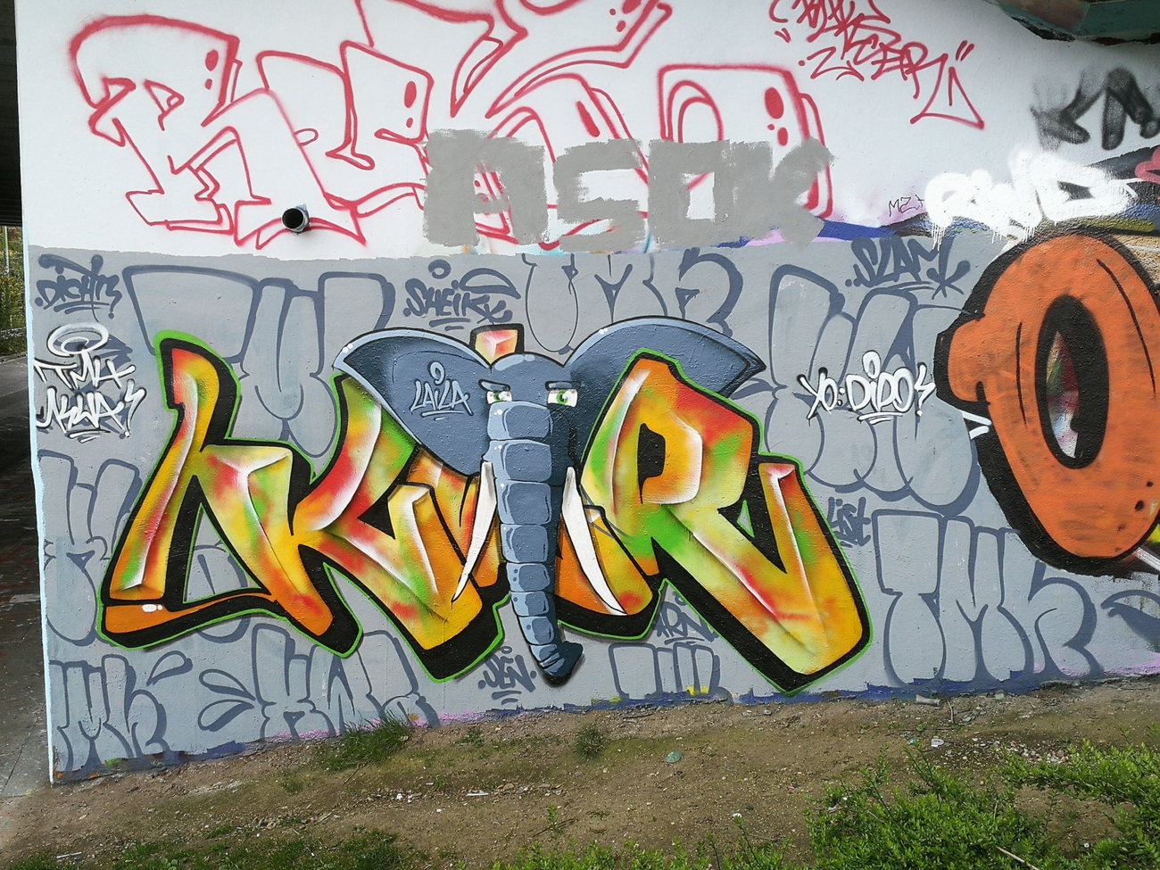 Graffiti Wall in Essen - Photo by Kico_one - Essen, NRW, Ruhrpott