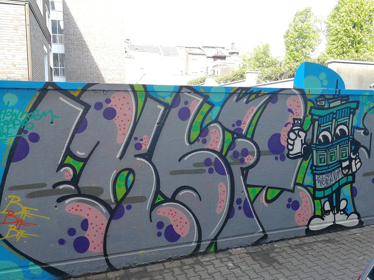 Graffiti Wall in Essen - Photo by Kico_one - Essen, Ruhrpott, NRW (2017)