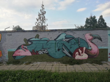 Graffiti Wall in Osijek - Photo by Kico_one - Croatia, Hrvatska, Osijek