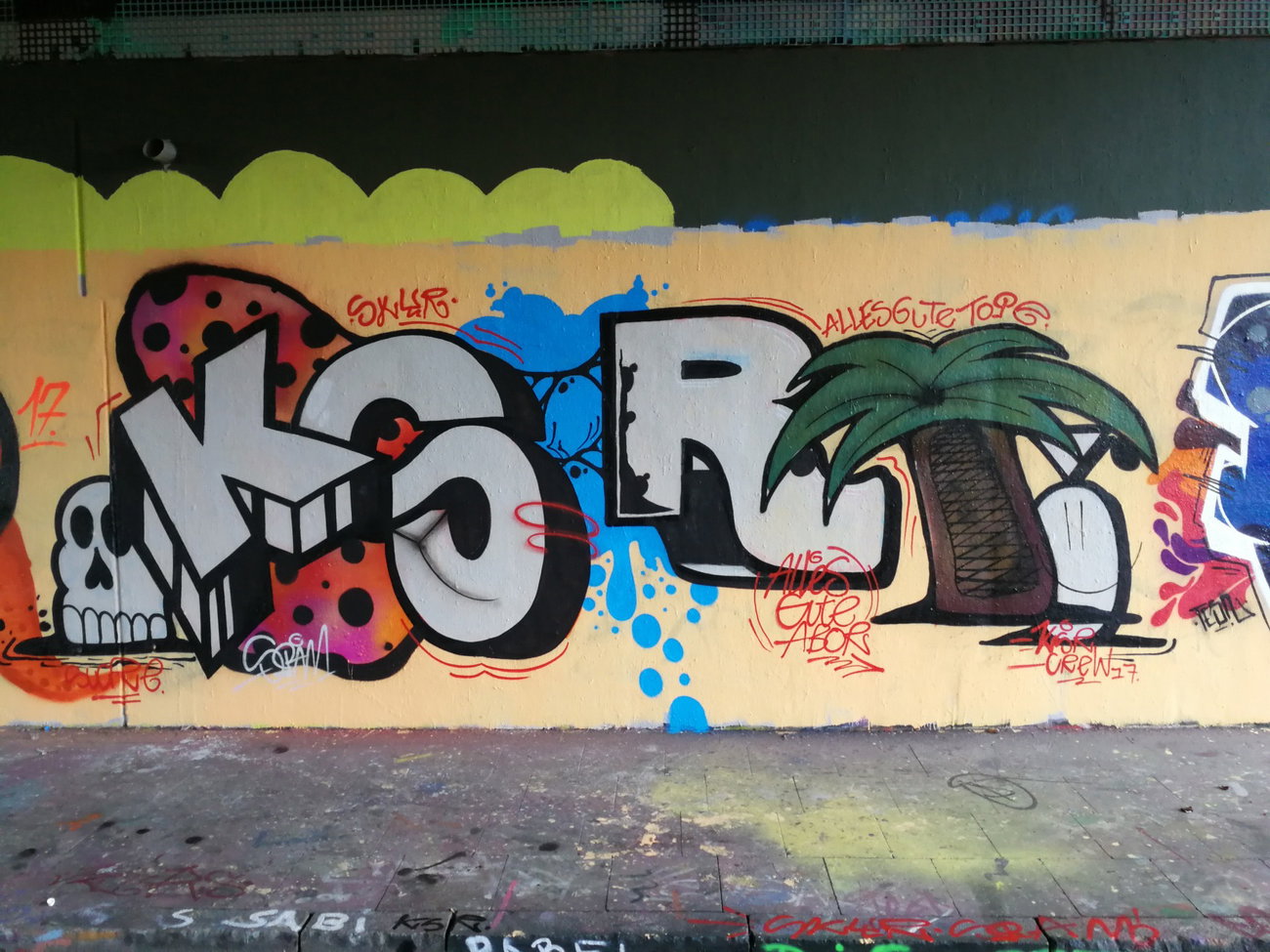 Graffiti Wall in Essen - Photo by Kico_one - Essen, NRW, Ruhrpott