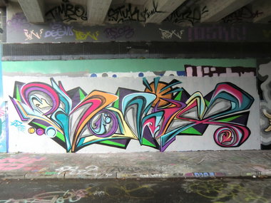 Graffiti Wall in Essen - Photo by Kico_one - Essen, NRW, Ruhrpott (2016)
