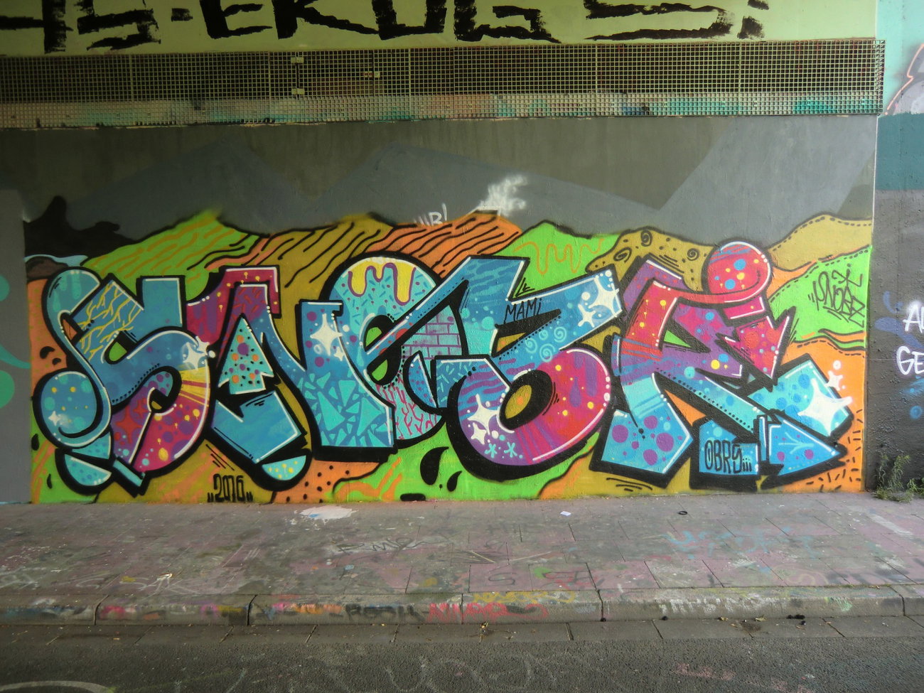 Graffiti Wall in Germany - Photo by Kico_one - Essen, Nrw, Ruhrpott (2016)