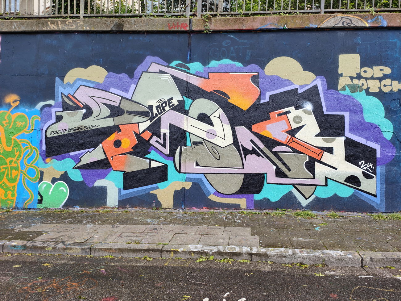 Graffiti Wall in Essen - Photo by Kico_one - Essen (2024)