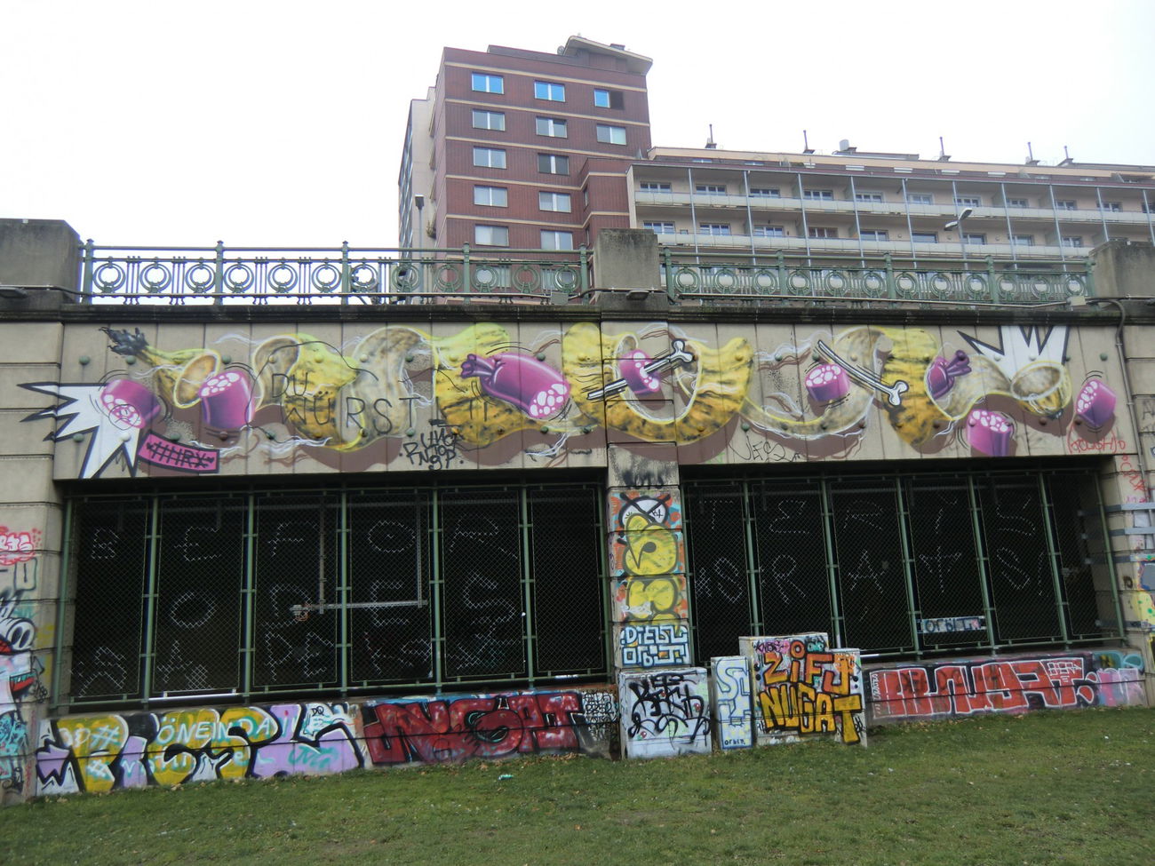 Graffiti Wall in Wien - Photo by Kico_one - Wien, Österreich, Vienna (2016)