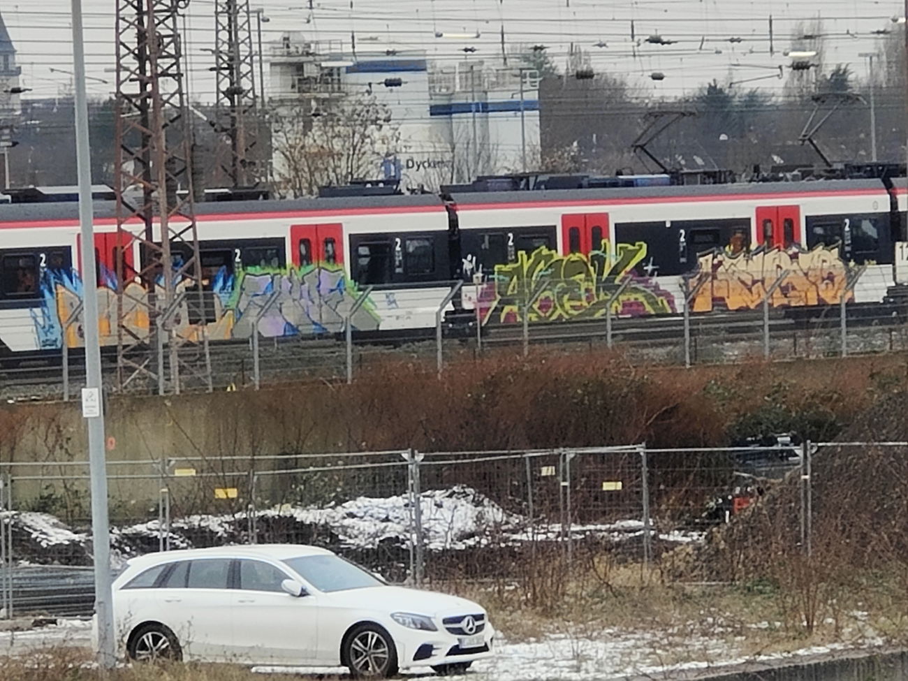 Graffiti Train in Essen - Photo by Kico_one - Essen (2024)