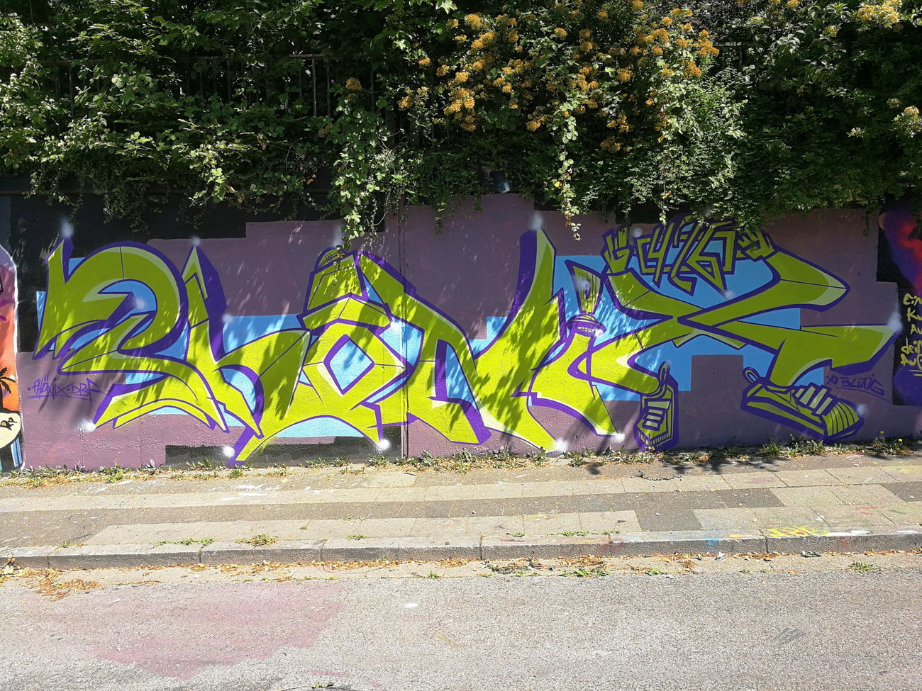 Graffiti Wall in Essen - Photo by Kico_one - Essen, NRW, Ruhrpott (2017)