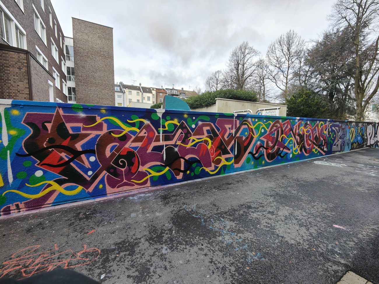 Graffiti Wall in Essen - Photo by Kico_one - Essen, GFS (2024)