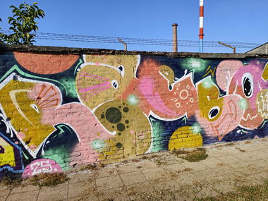 Graffiti Wall in Osijek - Photo by Kico_one (2025)