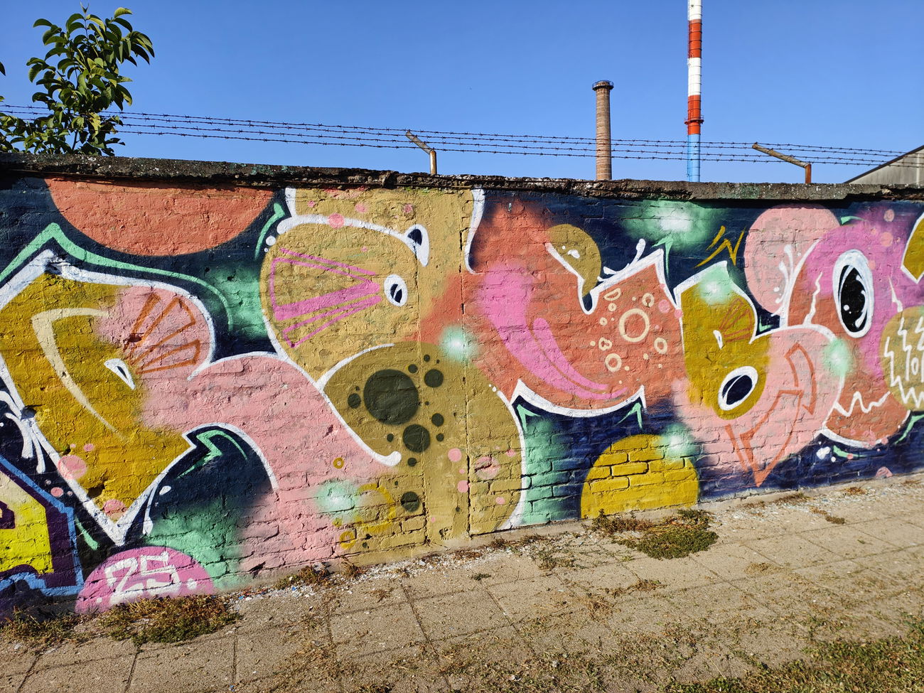 Graffiti Wall in Osijek - Photo by Kico_one (2025)