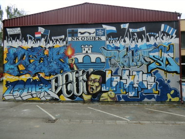 Graffiti Wall in Osijek - Photo by Kico_one - Osijek, Croatia, Hrvatska