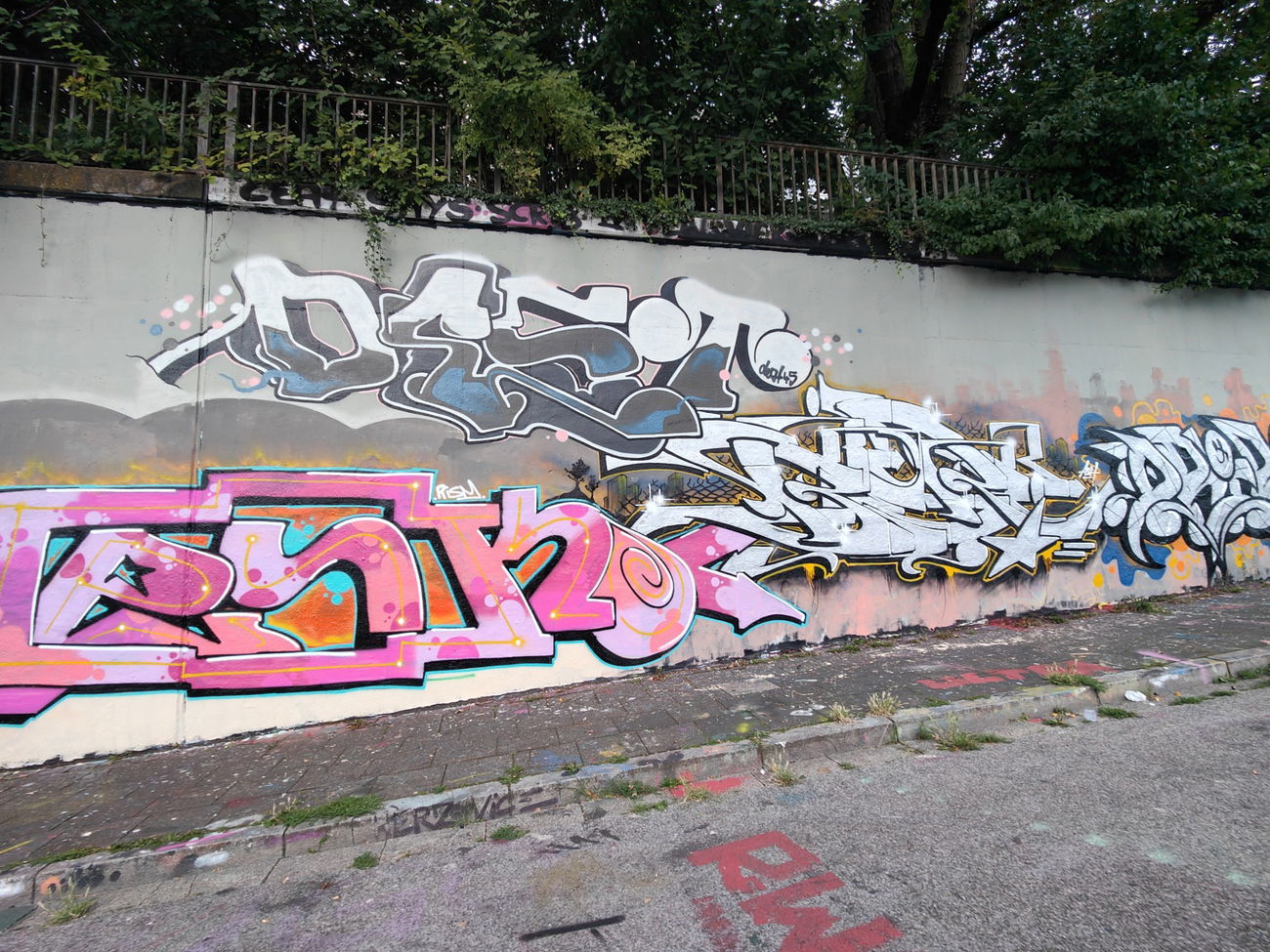 Graffiti Wall in Essen - Photo by Kico_one - Essen, Ruhrgebiet, Dest (2023)