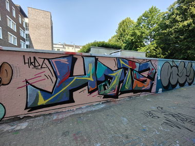 Graffiti Wall in Essen - Photo by Kico_one (2023)