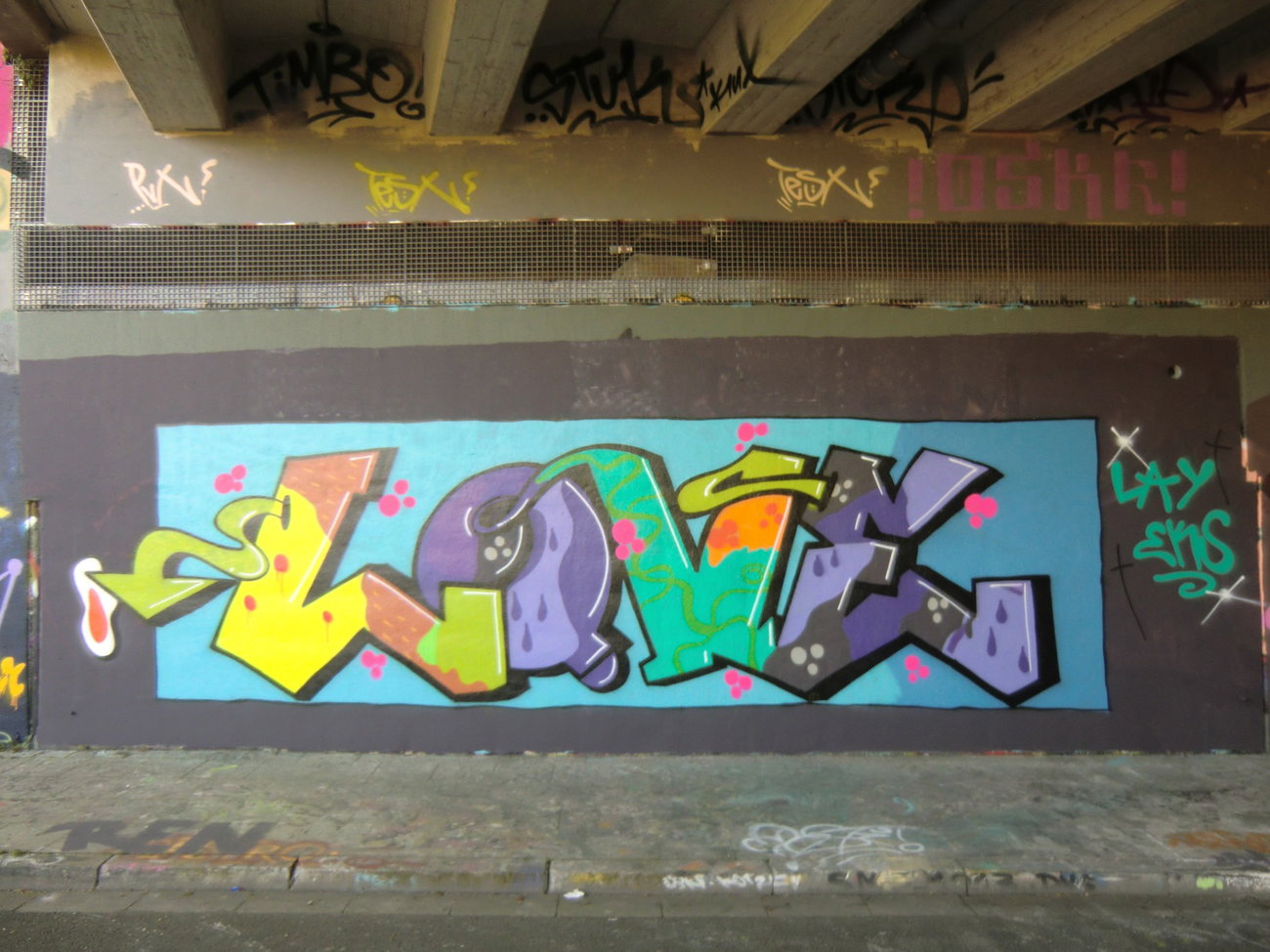 Graffiti Wall in Essen - Photo by Kico_one - Essen, NRW, Ruhrpott (2016)