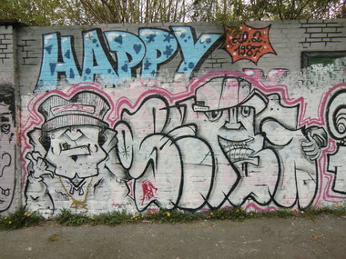 Graffiti Wall in Essen - Photo by Kico_one - Essen, NRW, Ruhrpott (2017)
