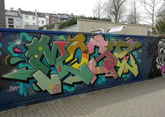 Graffiti Wall in Essen - Photo by Kico_one - Essen, NRW, Ruhrpott (2018)