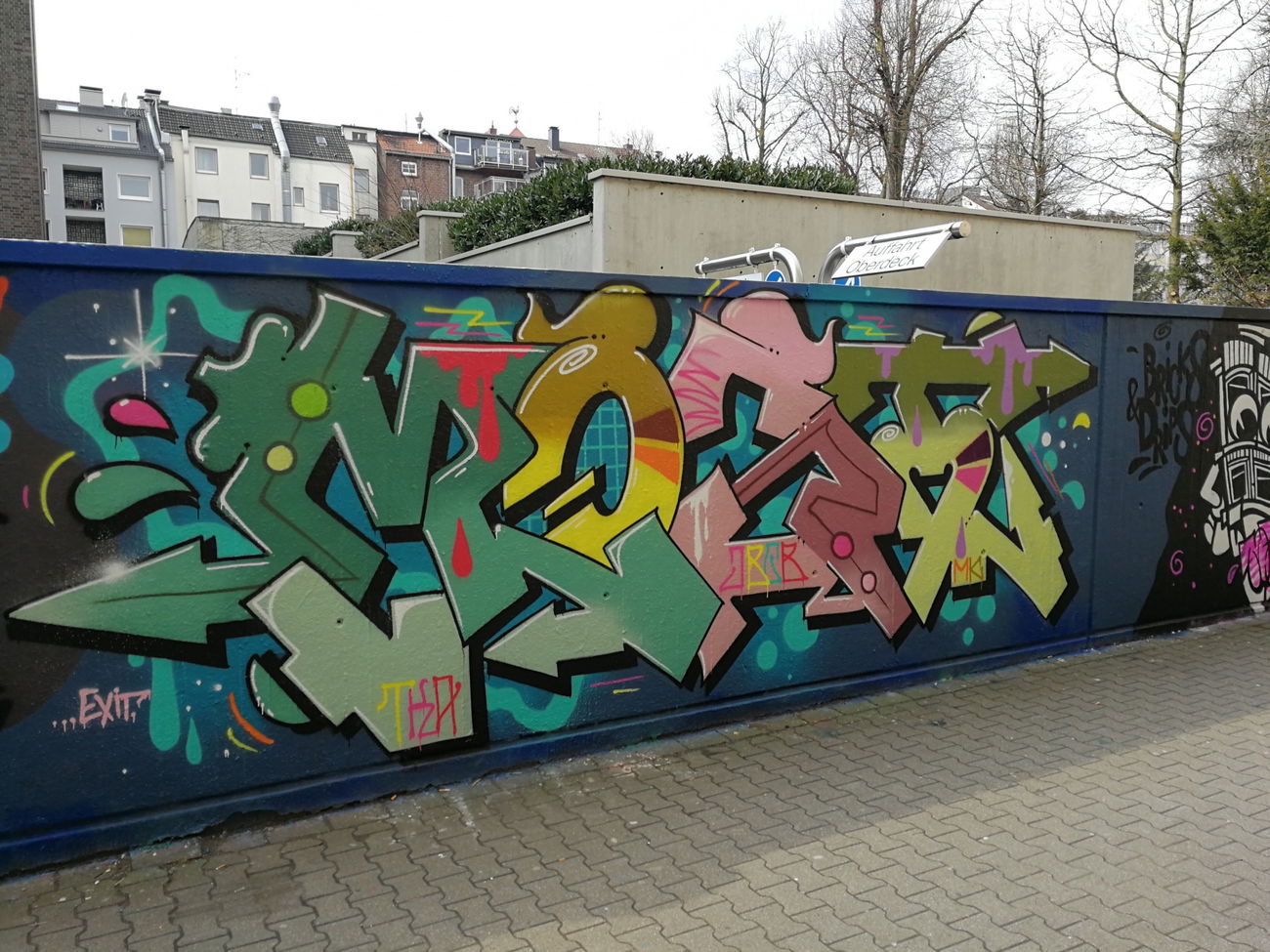 Graffiti Wall in Essen - Photo by Kico_one - Essen, NRW, Ruhrpott (2018)