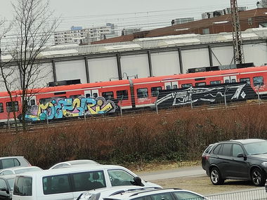 Graffiti Train in Essen - Photo by Kico_one - Essen (2024)