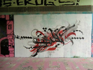 Graffiti Wall in Essen - Photo by Kico_one - A1One, Essen, Auf (2015)
