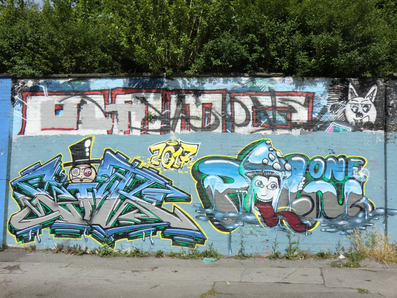 Graffiti Wall in Essen - Photo by Kico_one - Essen, NRW, Ruhrpott (2017)