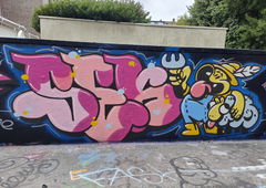 Graffiti Wall in Essen - Photo by Kico_one (2025)