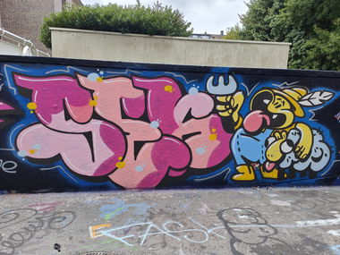 Graffiti Wall in Essen - Photo by Kico_one (2025)