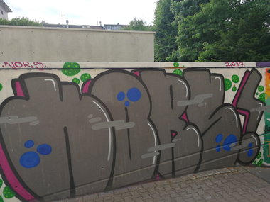 Graffiti Wall in Essen - Photo by Kico_one - Essen, NRW, Ruhrpott (2017)
