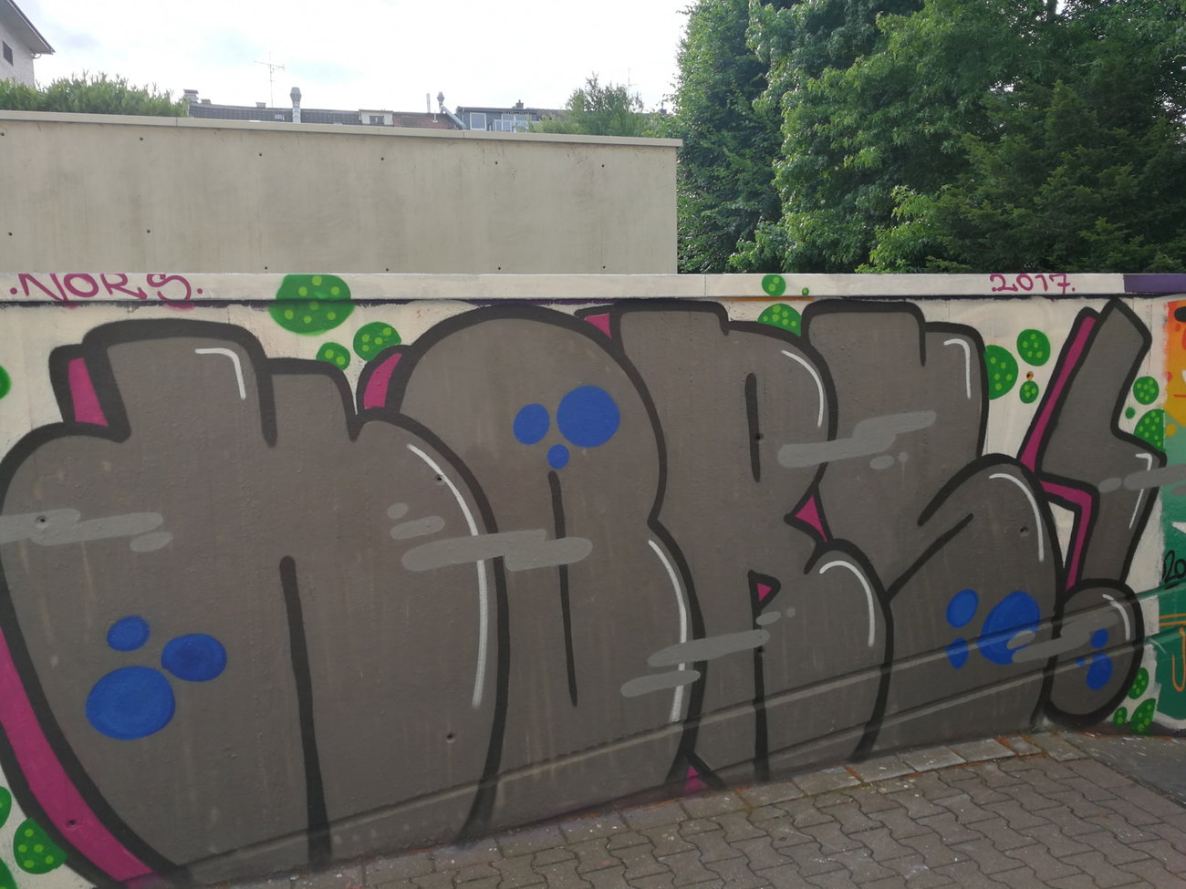 Graffiti Wall in Essen - Photo by Kico_one - Essen, NRW, Ruhrpott (2017)