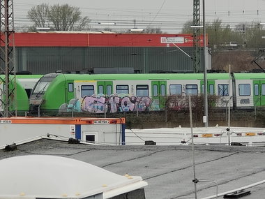 Graffiti Train in Essen - Photo by Kico_one (2026)