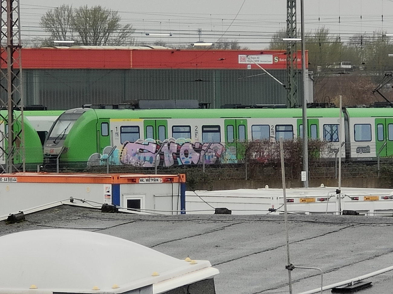 Graffiti Train in Essen - Photo by Kico_one (2026)