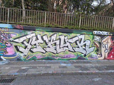 Graffiti Wall in Essen - Photo by Kico_one (2026)