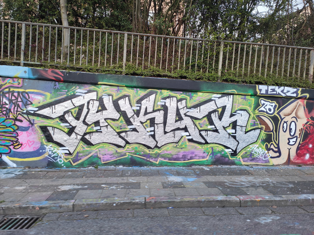Graffiti Wall in Essen - Photo by Kico_one (2026)