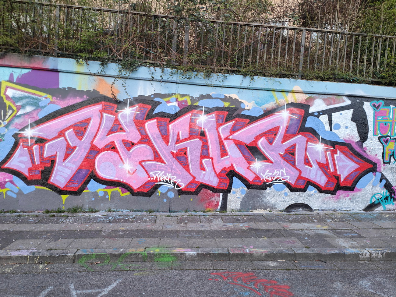 Graffiti Wall in Essen - Photo by Kico_one (2026)