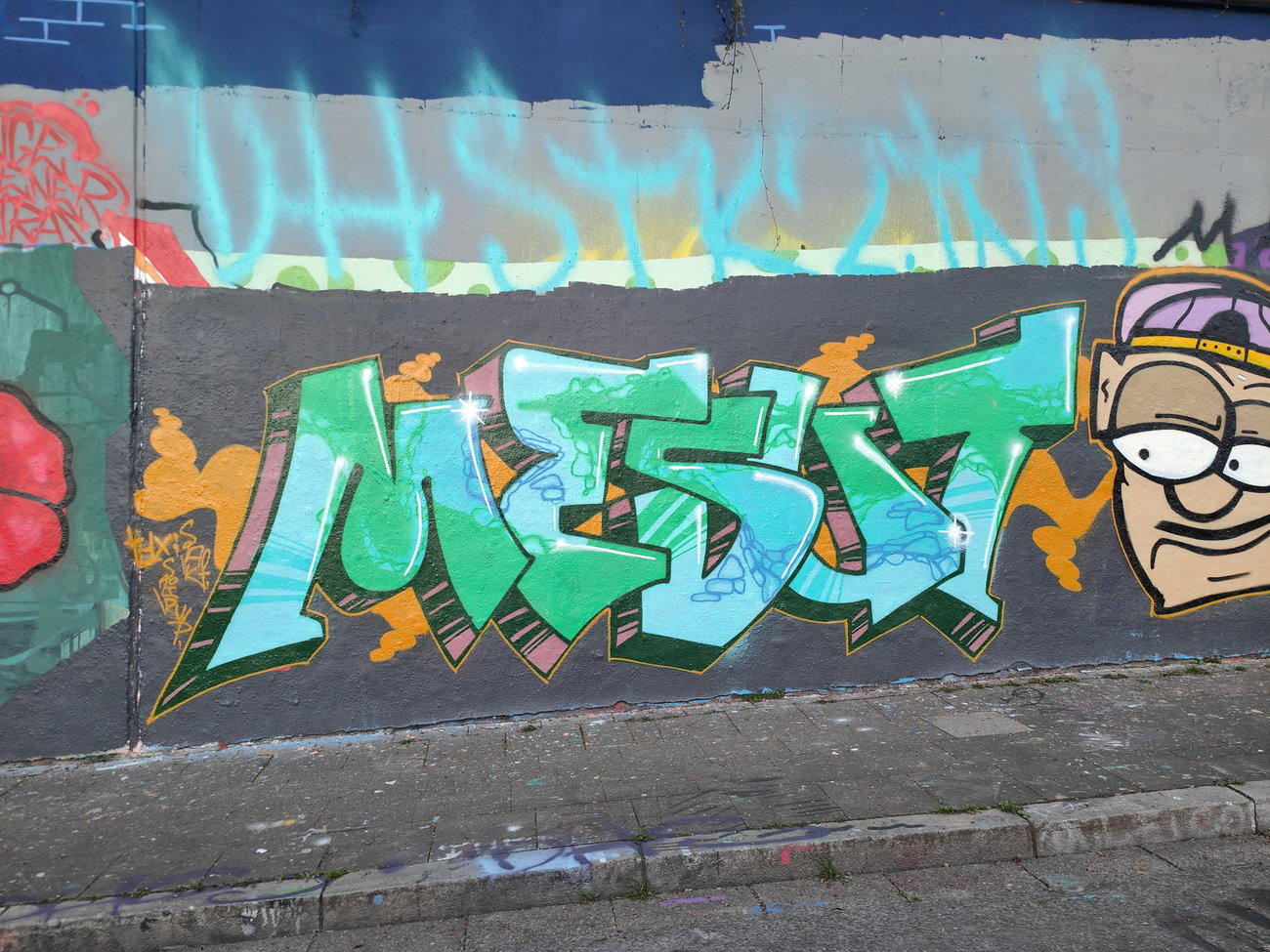 Graffiti Wall in Essen - Photo by Kico_one - Essen, Atu (2026)