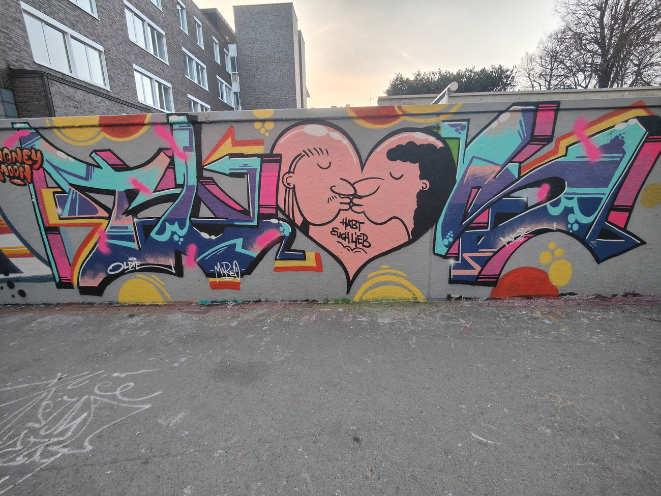 Graffiti Wall in Essen - Photo by Kico_one (2026)