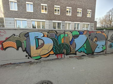Graffiti Wall in Essen - Photo by Kico_one (2026)