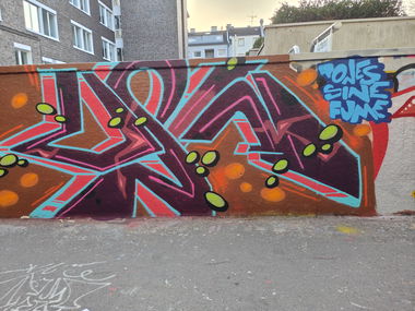 Graffiti Wall in Essen - Photo by Kico_one (2026)