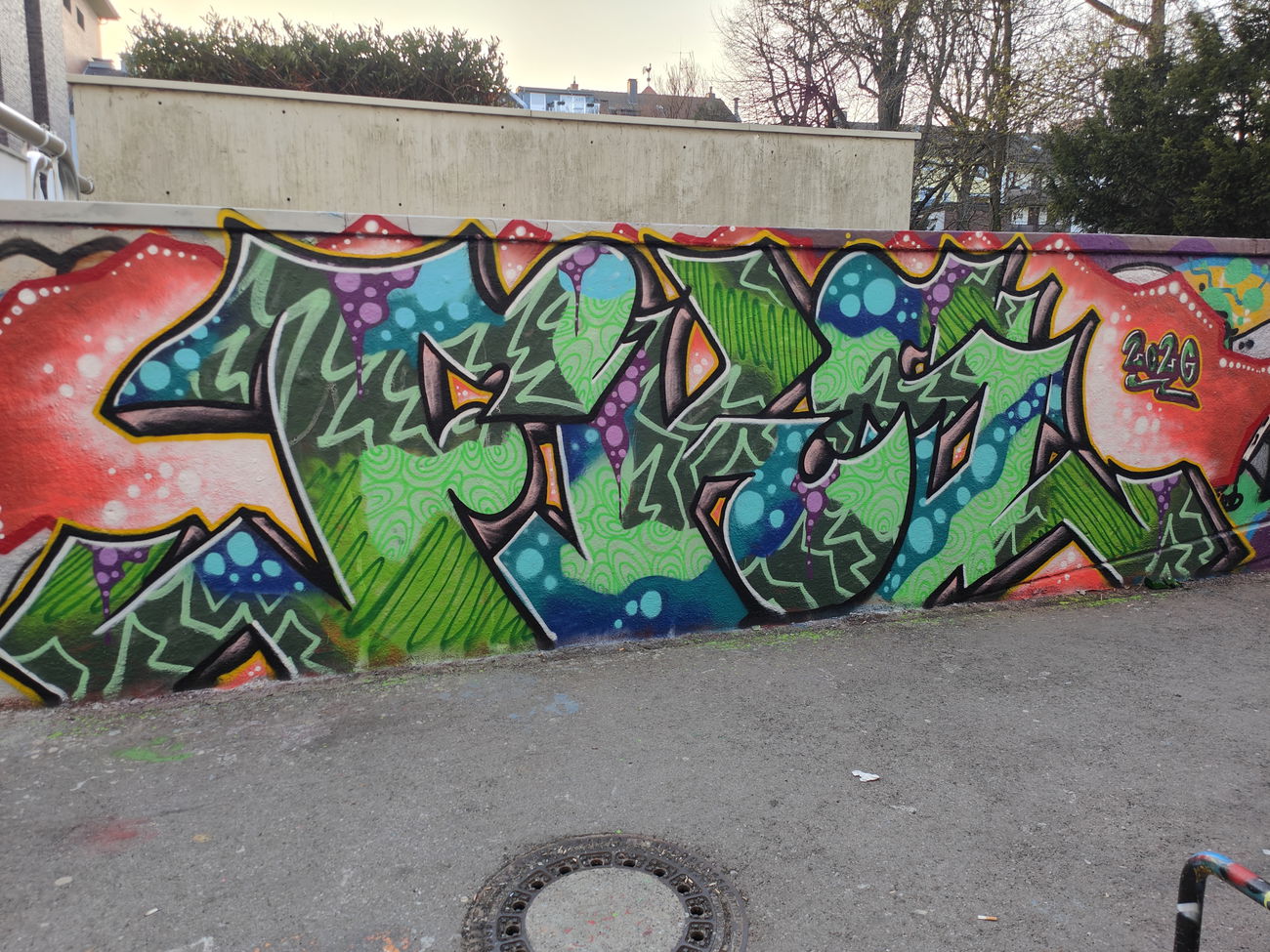 Graffiti Wall in Essen - Photo by Kico_one - FKS (2026)
