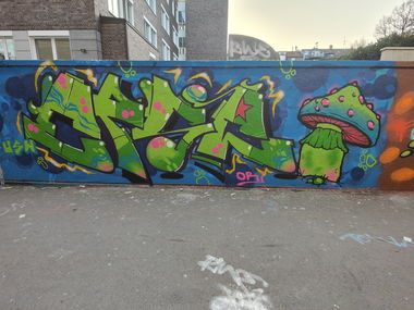 Graffiti Wall in Essen - Photo by Kico_one - EPSC (2026)