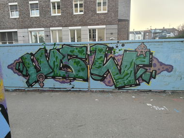 Graffiti Wall in Essen - Photo by Kico_one - USW (2026)