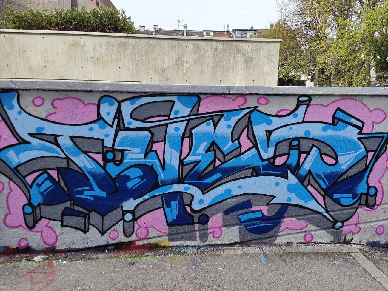 Graffiti Wall in Essen - Photo by Kico_one (2026)