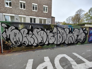 Graffiti Wall in Essen - Photo by Kico_one (2026)